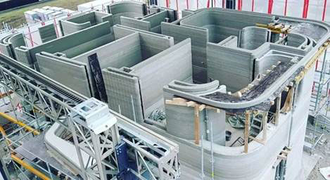 3D打印混凝土正在改變建筑行業(yè)